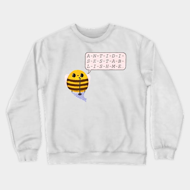 A Spelling Bee Crewneck Sweatshirt by Surplusweird